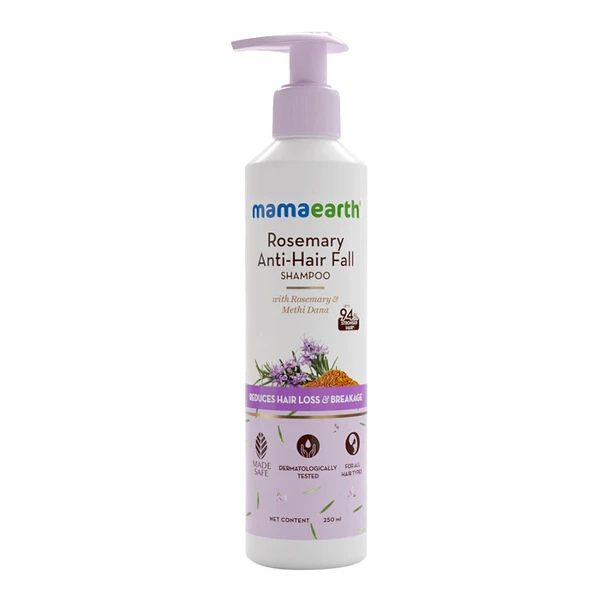 MamaearthRosemary Anti-Hair Fall Shampoo With Rosemary & Methi Dana(250ml)