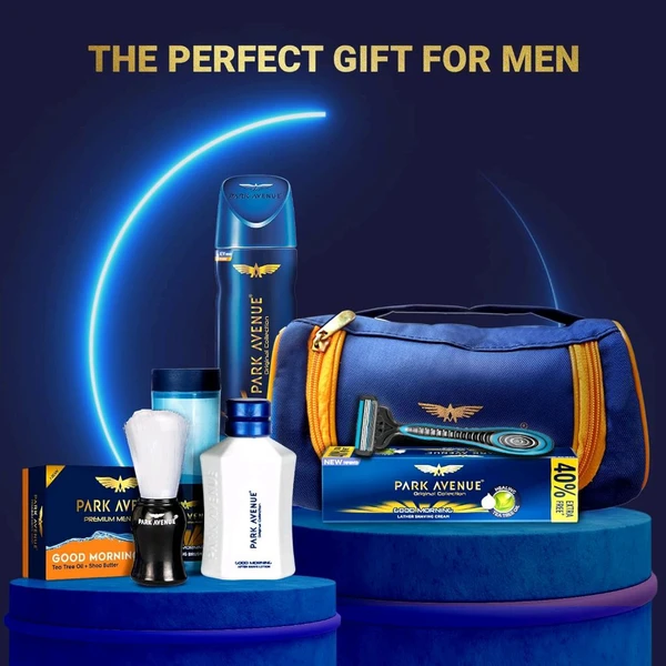  Good Morning Grooming Collection 7 in-1 Combo Grooming Kit for Men 