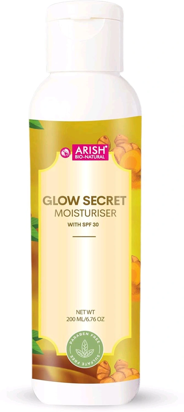 ARISH BIO NATURAL GLOW SECRET MOISTURISER 200ml 