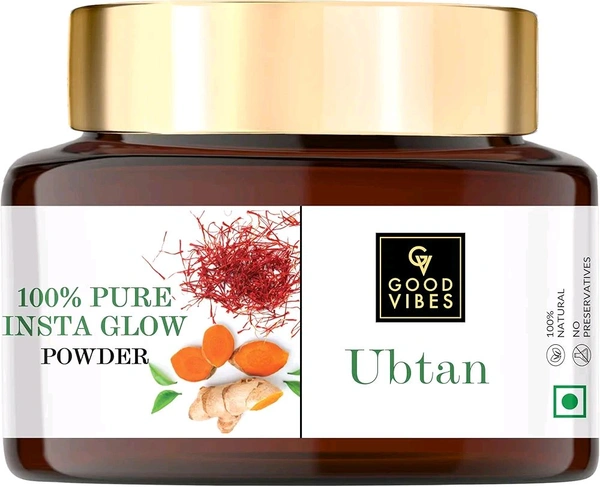 Good Vibes Ubtan 100% Pure Insta Glow Powder, 150 g