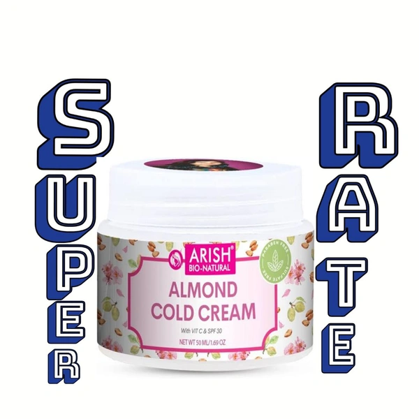 Arish Harbal Almond Cold Cream 50 Gm 