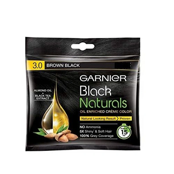 GARNIER natural Color Pouch 3;0 No  Brown Black 