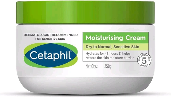 Cetaphil Moisturising Cream for Face & Body,Dry to Normal skin, 250 gm