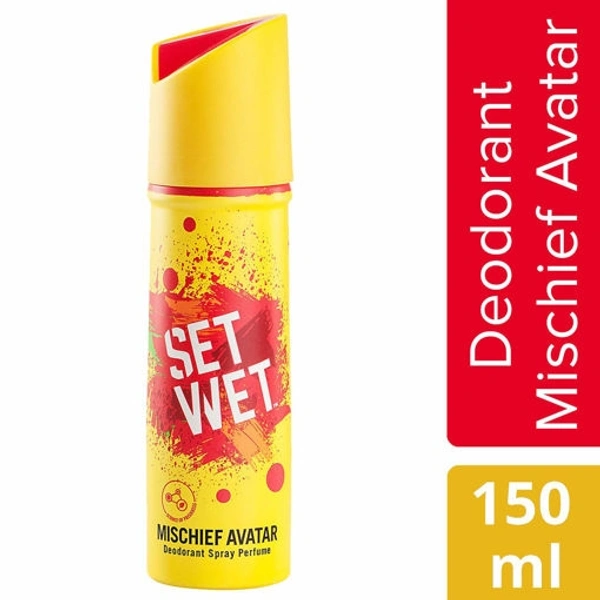 Set Wet Deo Mischief Avatar Spicy Wood, 150ml