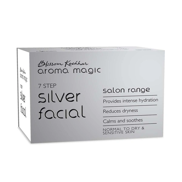 Aroma Magic Silver Facial Kit Salon Range (35g + 10ml)