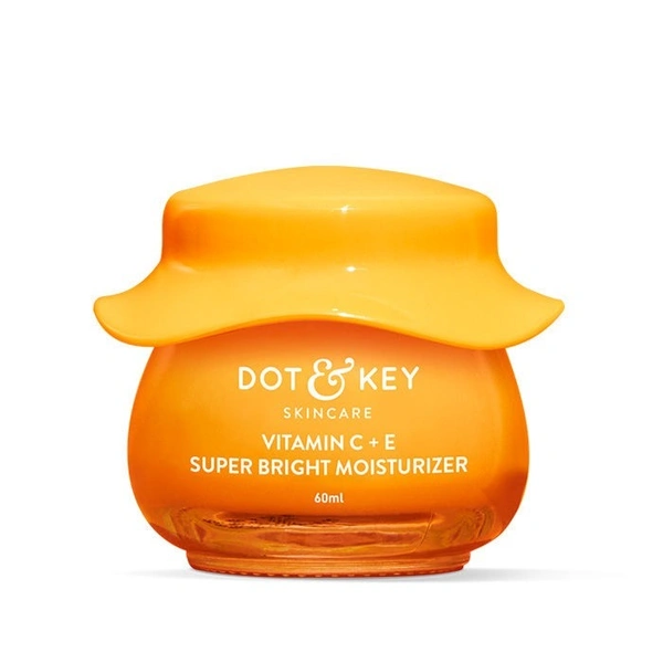 Dot & Key Vitamin C + E Super Bright Face Moisturizer For Glowing Skin, Fades Dark Spots (60 ml)