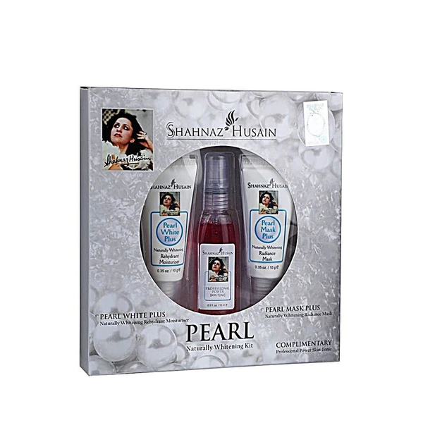 Shahnaz Husain White Pearl Skin Whitening Therapy Kit (20g+15ml)