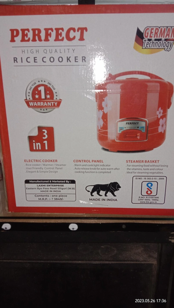 Perfect High Quality Rice Cooker 