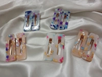 RESIN HAIR PINS - Salomie