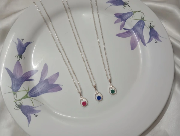 PENDANT CHAINS - Blue