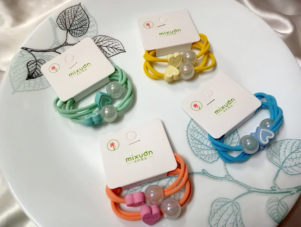 PREMIUM HAIR TIES - Havelock Blue