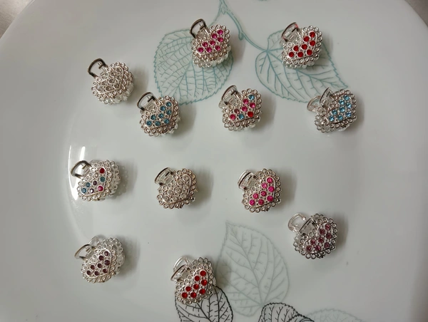 MINI FANCY CLIPS - multi colour