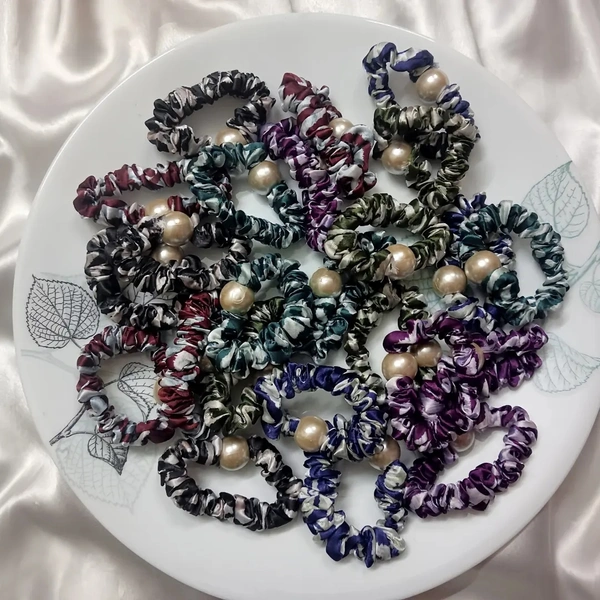 PEARL HAIR TIES - Ultramarine
