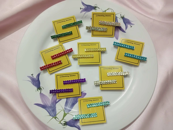 STONE ALLIGATOR CLIPS - Picasso