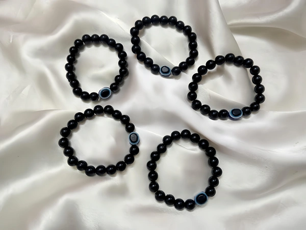 EVIL EYE BRACELETS - Black