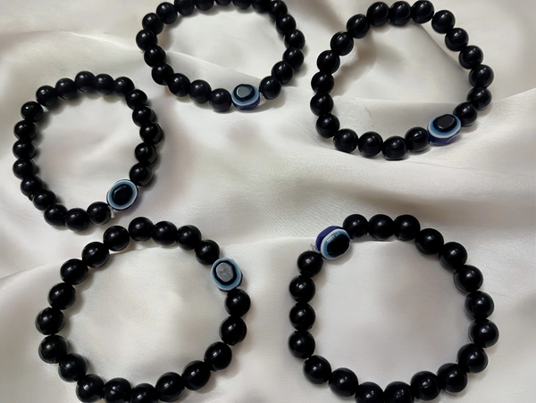 EVIL EYE BRACELETS - Black