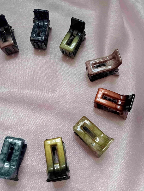 MINI CLUTCHERS - yellow black mixed