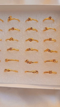GOLD COATED FINGER RINGS