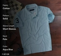 Stylish Polo 100% Cotton Half Sleeve Tshirt  - Anakiwa, L