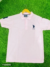 Premium Cotton Matt USPA Polo T-shirt Pack Of 3  - XXl