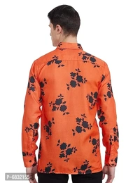 Party Wear PolyCotton Premium Shirt For Men  - L
