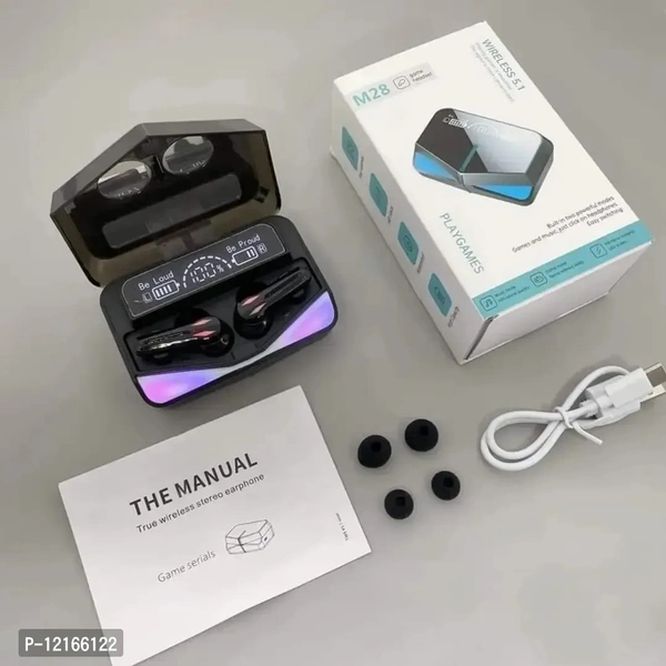 M28 TWS Wireless Bluetooth Gaming Earbuds V5.2