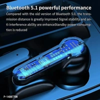 M19 Wireless Bluetooth Earbuds V5.1 With Power Bank And LED Torch 