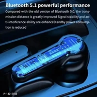 M19 TWS Wireless Bluetooth Earbuds V5.1 With Power Bank And Torch