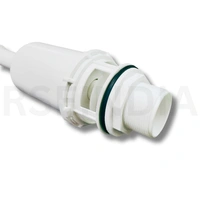 TILEINDIA PVC Syphon Flush Tank  Efficient and Reliable Flushing Solution in White by Tileindia