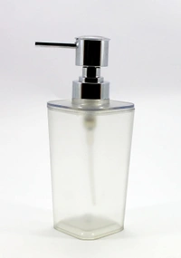 Charlie mirrors onex Plastic Polymer Soap Dispenser – Luxury Bathroom Accessories Bath Set