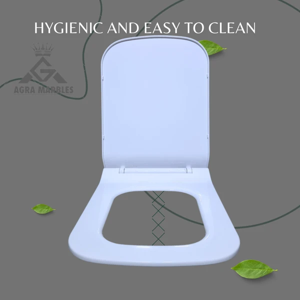 Astia Premium Toilet Seat Cover - Soft, Hygienic, and Universal Fit Enhance Your Bathroom Comfort - 26x42x2, U shaped