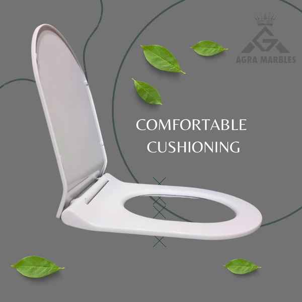 Astia Premium Toilet Seat Cover - Soft, Hygienic, and Universal Fit, Enhance Your Bathroom Comfort - 36x42x1.5, u shaped