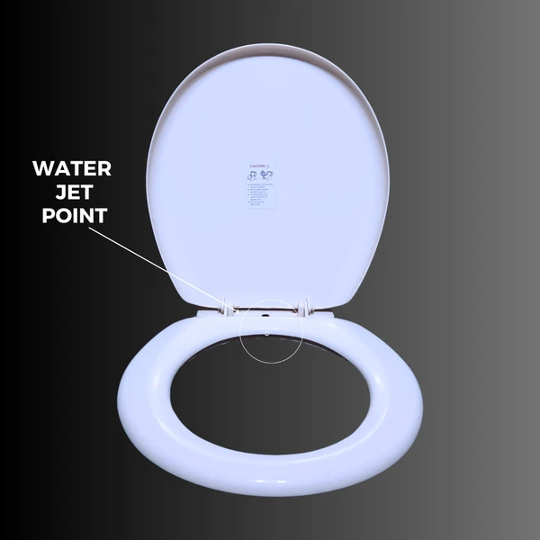 astia Ultimate Toilet Seat Cover: Strong, Soft, Hygienic, and Universally-Fitting - 36x37x2, White, u-shaped