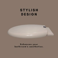 astia Ultimate Toilet Seat Cover: Strong, Soft, Hygienic, and Universally-Fitting - 36x37x2, Cream, u-shped
