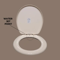 astia Ultimate Toilet Seat Cover: Strong, Soft, Hygienic, and Universally-Fitting - 36x37x2, Cream, u-shped