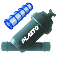 plasto Plasto Over Head Tank Filter 32mm - 32mm, Black - Efficient Water Filtration for Your Water Supply - 32 mm, black