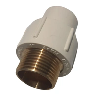 WaterPrime® Male Socket (MTA) 20mm (3/4 Inch) - Precision Connector for Efficient CPVC Plumbing Transitions - 20 mm ( 3/4 inch), cpvc