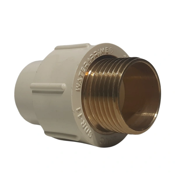 WaterPrime® Reducer Brass MTA 25mm x 15mm - 25mm x 15mm - Precision Plumbing Connection - 25x15 mm