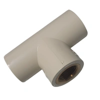 WaterPrime® Brass Tee 20mm - Sturdy Connector for Efficient Plumbing Solutions - 20 mm