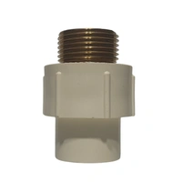 WaterPrime® Brass MTA 25mm - Robust Male Threaded Adapter for Efficient Plumbing Solutions - 25 mm