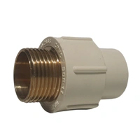 WaterPrime® Brass MTA 25mm - Robust Male Threaded Adapter for Efficient Plumbing Solutions - 25 mm
