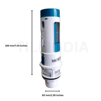 RSEINDIA 10 inch Universal Dual Flush Valve Replacement 2 inch  Siphon - 10 x 4 x 2 Inches | Durable & Easy to Install
