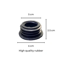 TILEINDIA PVC Syphone Flush Kit with All Fitting Accessories - Single Flush Tank Kit for Flushing Tank, Flushing Cistern Accessories (White)