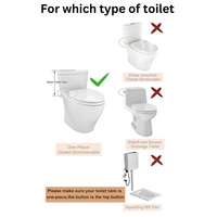 TILEINDIA 10 INCH MASTER WATER SHAVING TOILET KIT WITH BOTTAM