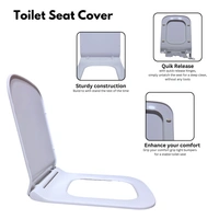 TILEINDIA ONE PC HYDROLIC SEAT COVER ROUND