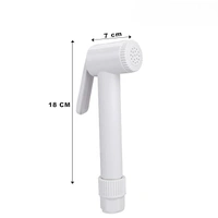 TILEINDIA Health Faucet PVC (Plastic), Durable, Lightweight, Easy Installation - 1 Mtr, white, Abs material