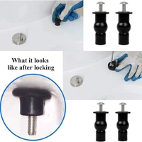 TILEINDIA Tileindia Universal Expanding Mounting Bolts - White | Secure & Easy Installation | Perfect for Toilet Seat Covers and More