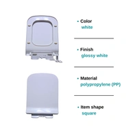 TILEINDIA ONE PC HYDROLIC SEAT COVER SQUARE