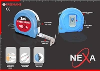 FREEMANS Measuring Inch Tape 3 Meter 16 MM ? Durable and Flexible Measuring Tape for Precise Measurements