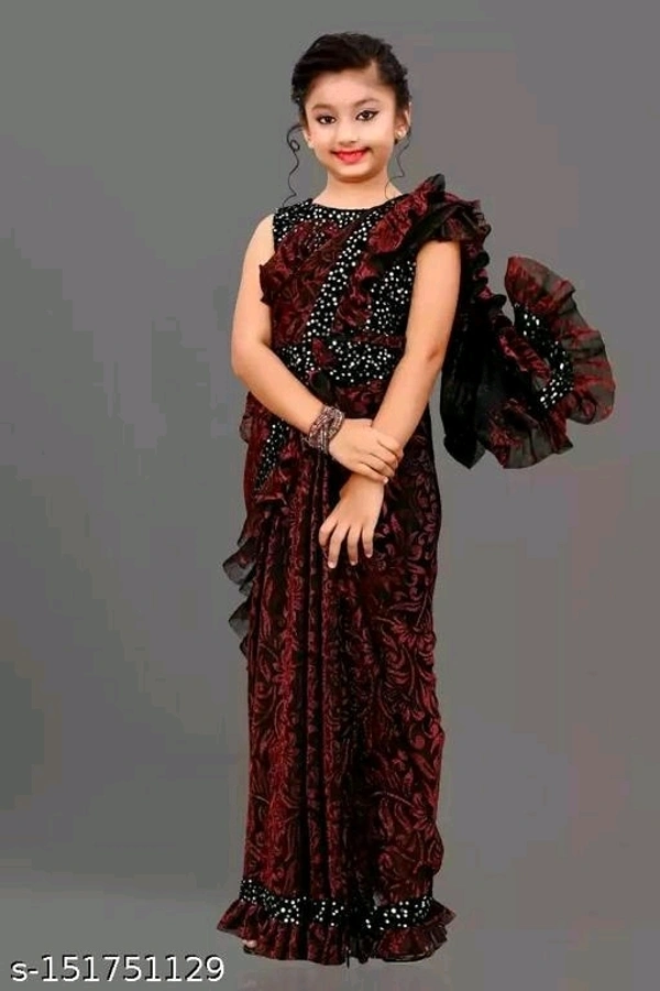 Girls Sari Daresh - Wild Watermelon, 36